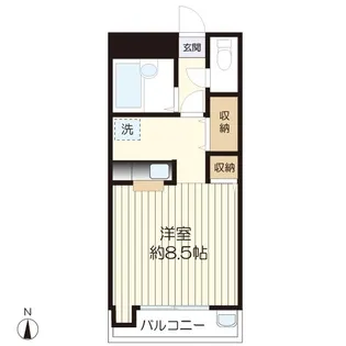 ペディグリーワン【3階】の間取り