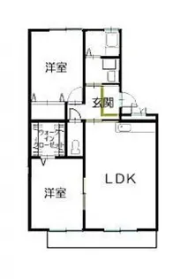 プランドール妙典KTM【2階】の間取り