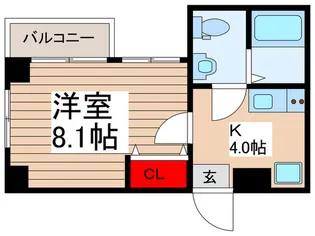 North Field 飯能【7階】の間取り