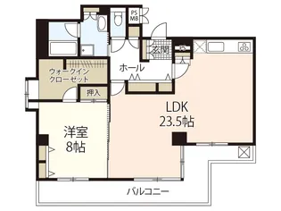 横村ビル【4階】の間取り