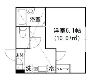 グローブ練馬桜台【2階】の間取り