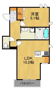エスペランサ北加瀬【2階】の間取り
