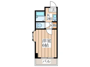 ロ-レルハイツウエハラ【3階】の間取り