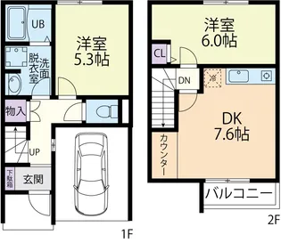Gentry III番館の間取り