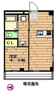 イーストハウスI【2階】の間取り