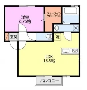 メゾンシルエーラ【2階】の間取り