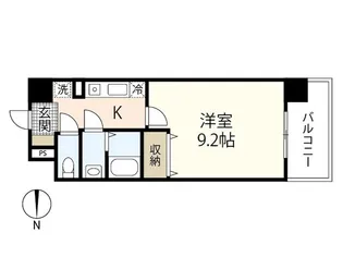 第23友建ビル【8階】の間取り