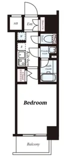 メイクスデザイン両国NORTH【9階】の間取り
