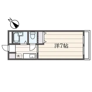 ラ ノールA【1階】の間取り