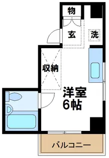 第2森川ビル【3階】の間取り