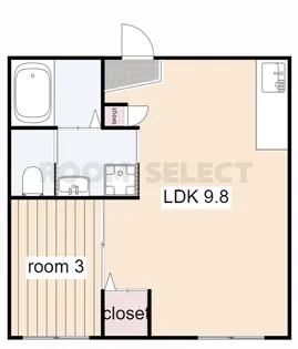 Ceres岩塚駅前A棟【3階】の間取り