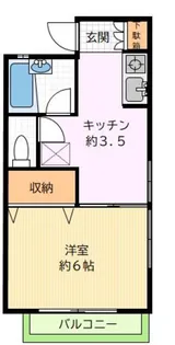 ル・マタン【2階】の間取り