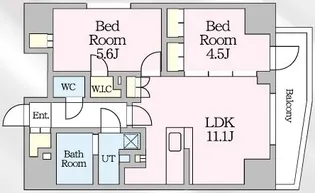 プレール・ドゥーク文京本郷【12階】の間取り