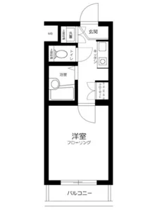 ルーブル三軒茶屋II【2階】の間取り
