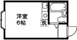 パレス菊名【1階】の間取り