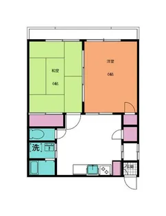 さくらハイツ【2階】の間取り