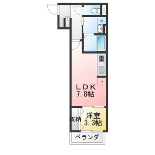 Arietta TAKINISHI【2階】の間取り