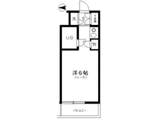ダイホープラザ鶴見【4階】の間取り