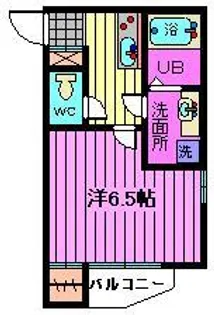 スカイルーチェ浦和【4階】の間取り