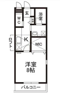 Bondi’s【2階】の間取り