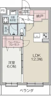 Kreis Burg(クライス ブルグ)【3階】の間取り