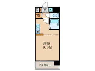 エクセレント上新13【4階】の間取り