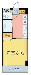 ラ・フランスマンション本町【4階】の間取り