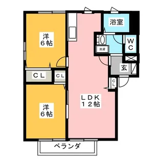 フォーレス A棟【1階】の間取り