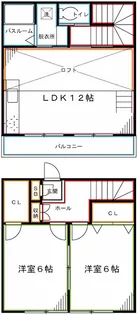 スヴェート武蔵野の間取り