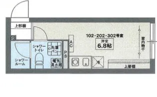 COCOFLAT東高円寺【2階】の間取り