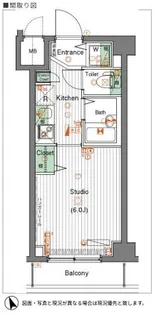 ガーラ大井町ゼームス坂上【3階】の間取り