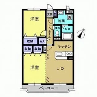 Y&Mイマージュ【1階】の間取り