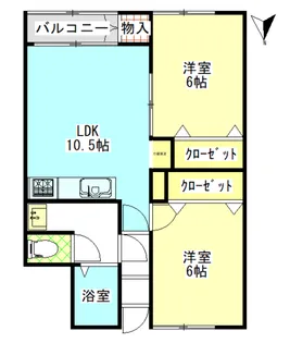 猪狩ビル【4階】の間取り