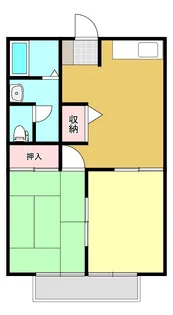 ディアス結城【2階】の間取り