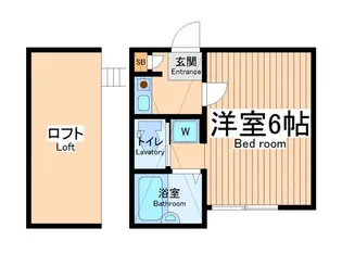 フローラ共和【1階】の間取り