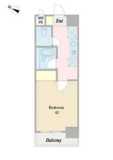 ジュエル明大前【2階】の間取り