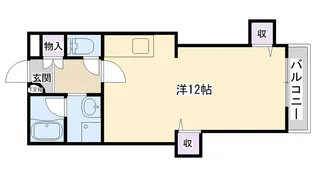 ソシヤ甲子園【2階】の間取り