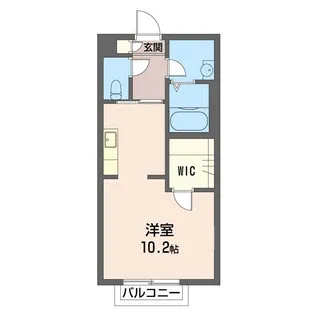 グランメール海老名【1階】の間取り
