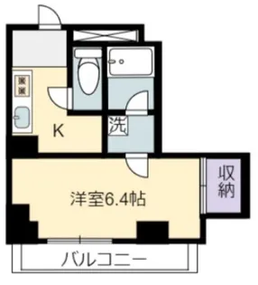 シティスペース【4階】の間取り