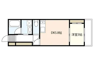 アレグリア広島駅東【3階】の間取り