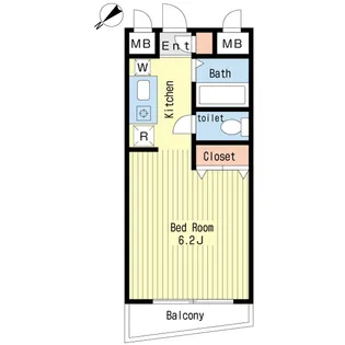 アル・ヴェール【3階】の間取り