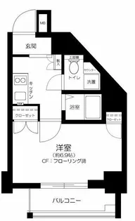 スパシエアルテシモベッタ【12階】の間取り