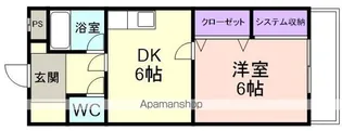 中島ロイヤルハイツ【3階】の間取り