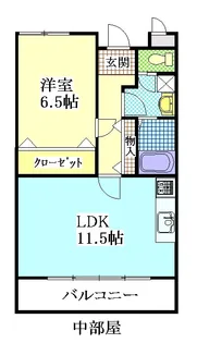 エクラン【3階】の間取り