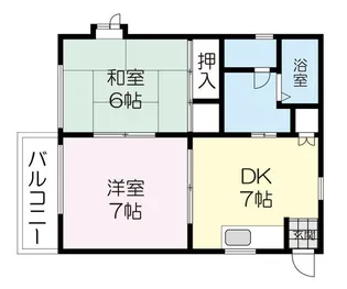 セルラータ【2階】の間取り