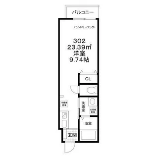 セゾン ド 西大井【3階】の間取り