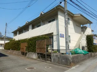 リバーハイツA【1階】の外観