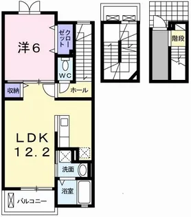 グレイス 大町【3階】の間取り