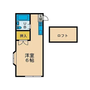 プラザ・ドゥ・アポロB棟【2階】の間取り