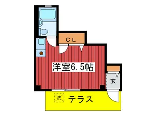 コ-ポ上野【1階】の間取り